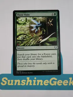 Three Visits Commander Legends Regular - Image 1