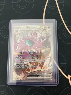 Pokemon TCG Team Rockets Nidoking EX 233/182 Destined Rivals - Image 1