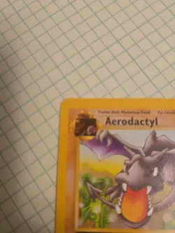 Aerodactyl 16/62 Non-Holo Rare Fossil Pokemon TCG Card WOTC 1999 NM - Image 3
