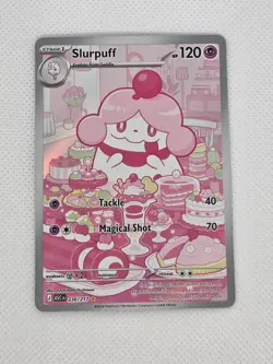 Slurpuff Ascended Heroes 236/217 Illustration Rare Holo NM - Pokemon TCG - Image 1