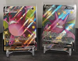 Pokemon TCG - Crobat V & VMAX SWSH098 & SWSH099 Black Star Promo Full Art - NM/M - Image 1