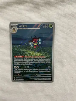 Pokemon TCG Ledian 144/142 Stellar Crown Holo Illustration Rare - Image 1