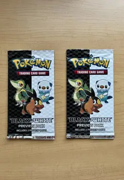 Pokemon TCG Black & White Preview Pack x2 - Image 1