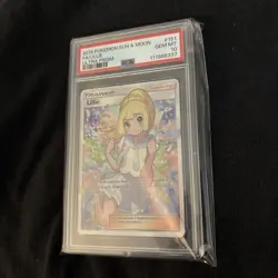 PSA 10 GEM MINT Lillie Full Art 151/156 2018 Pokemon Sun & Moon Ultra Prism - Image 4