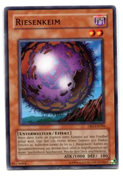 Yu-Gi-Oh! PLAYED/POOR Riesenkeim Common - Image 1
