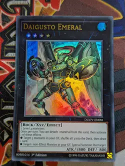 Yugioh! Daigusto Emeral DUOV-EN081 Ultra Rare - Image 1