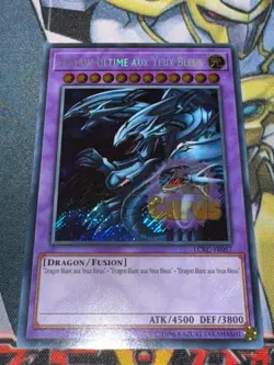 CARTE Yu Gi Oh DRAGON ULTIME AUX YEUX BLEUS LCKC-FR057 1ere edition - Image 1