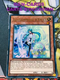CARTE Yu Gi Oh ILLUSIONNISTE D'EFFET RA01-FR003 ULTRA RARE 1ere edition - Image 1