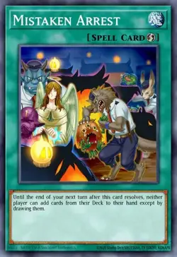 YUGIOH BLGG-EN114 Mistaken Arrest Ultra Rare 1st Edition NM - Image 1