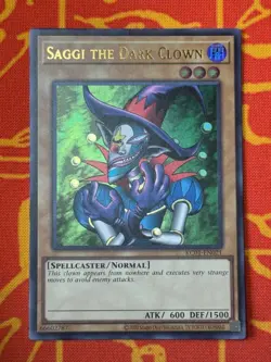 YUGIOH SAGGI THE DARK CLOWN ULTRA RARE KC01-EN021 ULTIMATE KAIBA BRIEFCASE - Image 1