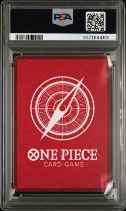 2025 ONE PIECE OP13-CARRYING ON HIS WILL ALTERNATE ART MONKEY D. LUFFY PSA 10 - Image 2