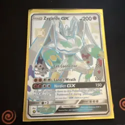 Pokemon Zygarde GX SV65/SV94 Hidden Fates Shiny Holo Rare English Card - Image 1