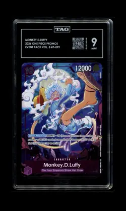 One Piece Card Monkey D. Luffy Pop 3 P-099 Promo Event Pack Vol. 8 TAG 9 2026 - Image 1