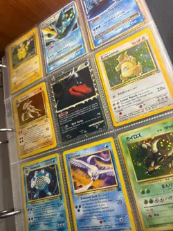 Pokemon Card Binder Lot 920+ Cards WOTC-HGSS Vintage Era Collection - Image 1