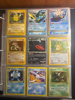 Pokemon Card Binder Lot 920+ Cards WOTC-HGSS Vintage Era Collection - Image 2