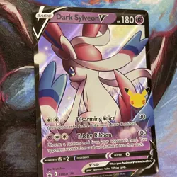 Dark Sylveon V SWSH134 SWSH: Sword & Shield Promo Cards Holo - Image 3