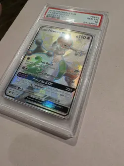 Pokemon Mewtwo GX TCG Hidden Fates SV59/SV94 Gem Mint PSA 10 English 2019 - Image 2