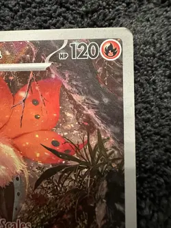 VOLCARONA 100/086 SV: BLACK BOLT ILLUSTRATION RARE HOLO 2025 POKEMON TCG - Image 4