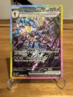 Pokemon Ceruledge EX 147/131 Special Illustration Rare Prismatic Evolutions NM - Image 1