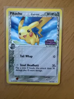 Pikachu 79/110 Reverse Holo EX Holon Phantoms Pokemon TCG - NM - Image 1