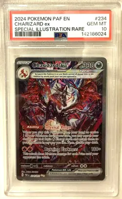 Pokemon SV Paldean Fates Charizard Ex 234/091 Special Ill. **PSA 10 GEM MINT** - Image 3