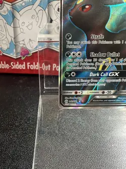 Pokemon Umbreon GX Full Art 142/149 SM Base Set Ultra Rare Holo - Image 5