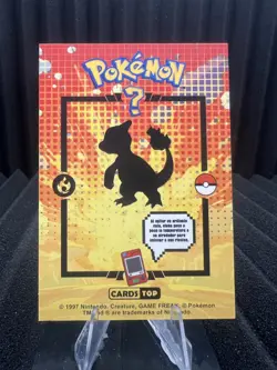 Charmeleon #5 - Card Tops Pokedex Database 2024 - Pokemon Card NM - Image 2
