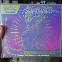 Pokemon TCG Scarlet & Violet Elite Trainer Box English Miraidon Age 6+ - Image 1
