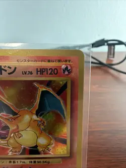 1996 Japanese Holo Charizard #006 - Base Set Vintage - Image 4