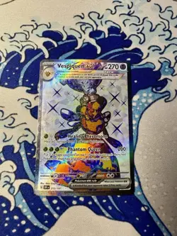 Vespiquen ex Ultra Rare SV03: Obsidian Flames 212/197 NM Holo Pack Fresh Pokemon - Image 1