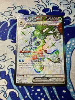 Pokemon 2023 Froslass ex 217/182 SV04 Paradox Rift Holo Full Art NM ✨ - Image 1