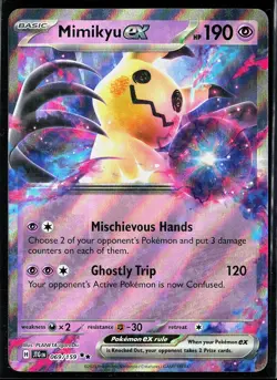 Mimikyu ex 069/159 Journey Together Pokemon Holo Double Rare Near Mint - Image 1