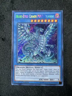 Yu-Gi-Oh! TCG Blue-Eyes Chaos Max Dragon MVP1-ENS04 1st Edition - Image 1