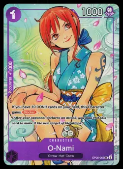 O-Nami - OP05-061 - NM - Parallel - Promo - One Piece - OP1-62 - Image 1