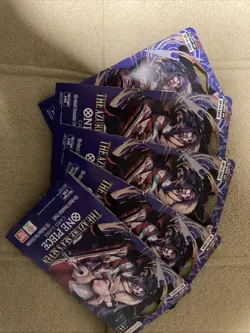 One Piece TCG The Azure Sea’s Seven OP-14 Sleeved Booster Pack Lot Of 5 Sealed - Image 1