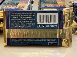 1999 Magic MTG Starter Pack Demo Game Two Players Card Game - Image 2