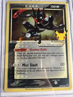 Greninja Star SWSH144 Sword & Shield Promo Card Holo, Sealed - Image 2