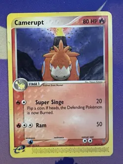 Pokemon TCG Card 2003 Dragon eCard Camerupt 24/97 - Image 1