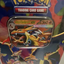 Pokemon Mega Charizard Tin Sealed Booster Promo Card 2026 Trading Card Game - Image 4