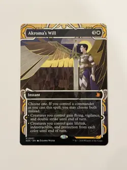 Akroma's Will Secrets of Strixhaven: Mystical Archive Regular NM - Image 1