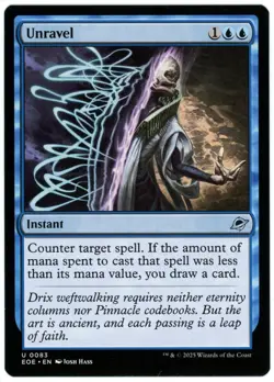 Unravel - 0083 - Edge of Eternities - MTG - NM Ships Now - Image 1