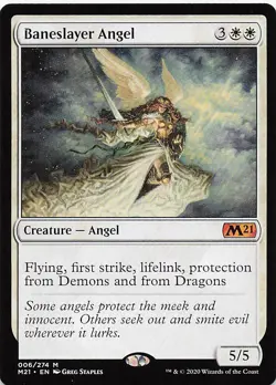 Baneslayer Angel M Core Set 2021 6 NM - Image 1