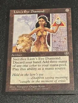 Lion's Eye Diamond [MIR - ] Moderately Played - Image 1