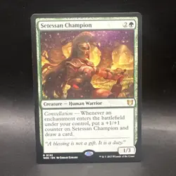 Setessan Champion - Commander: Wilds of Eldraine (WOC) MTG TCG - Image 1