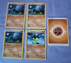 Pokemon Multiple Zygarde Cards Pokemon Card And A Pokemon Energy Card - Image 1