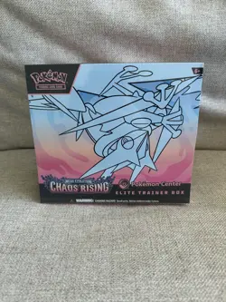 Pokemon Center TCG Chaos Rising ETB Elite Trainer Box DAMAGED SEALED - Image 1
