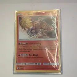 Pokemon Shining Ho-Oh Sm70 Black Star Promo Card #sm70 Still in Original plastic - Image 1
