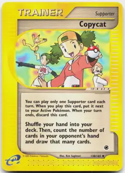 Copycat 138/165 Uncommon Expedition Base Set Pokemon Lightly Played - Image 1