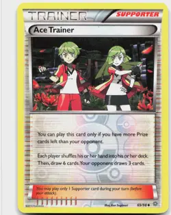 Ace Trainer 69/98 Uncommon Ancient Origins Pokemon Reverse Holo Lightly Played - Image 1