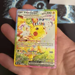 Pokemon Pikachu TCG Sv08: Surging Sparks EX Card 238/191 PACK FRESH MINT - Image 1